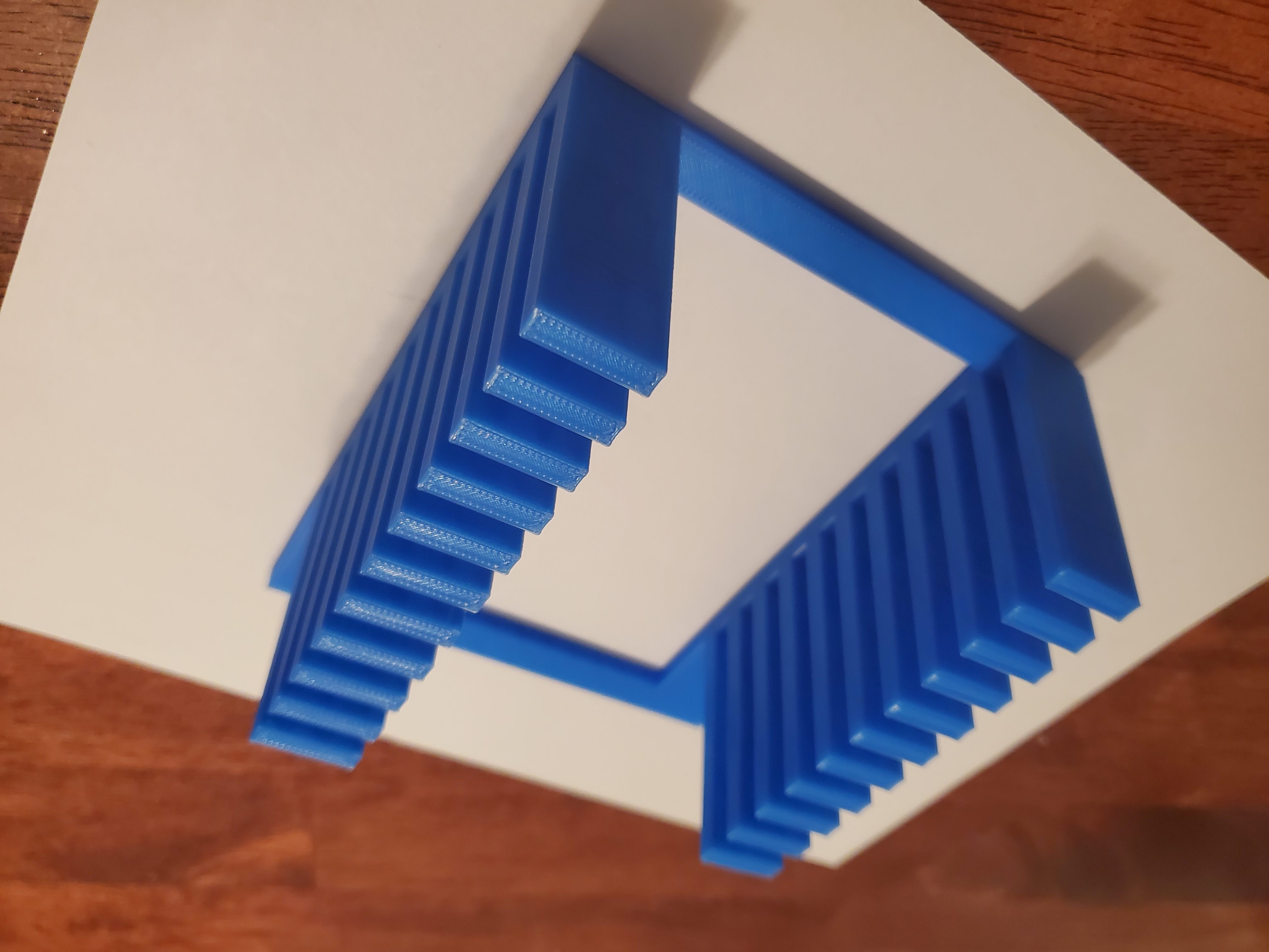 Simple 10-slot Build Plate Stand
