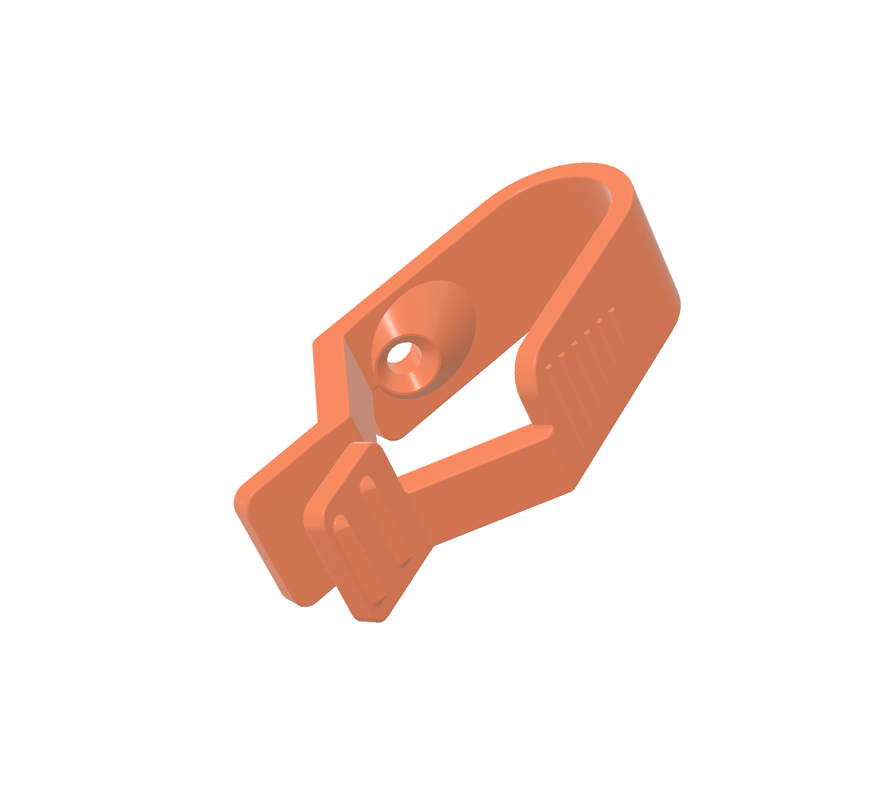 Spring Clamp Hook by mscalora Download free STL model
