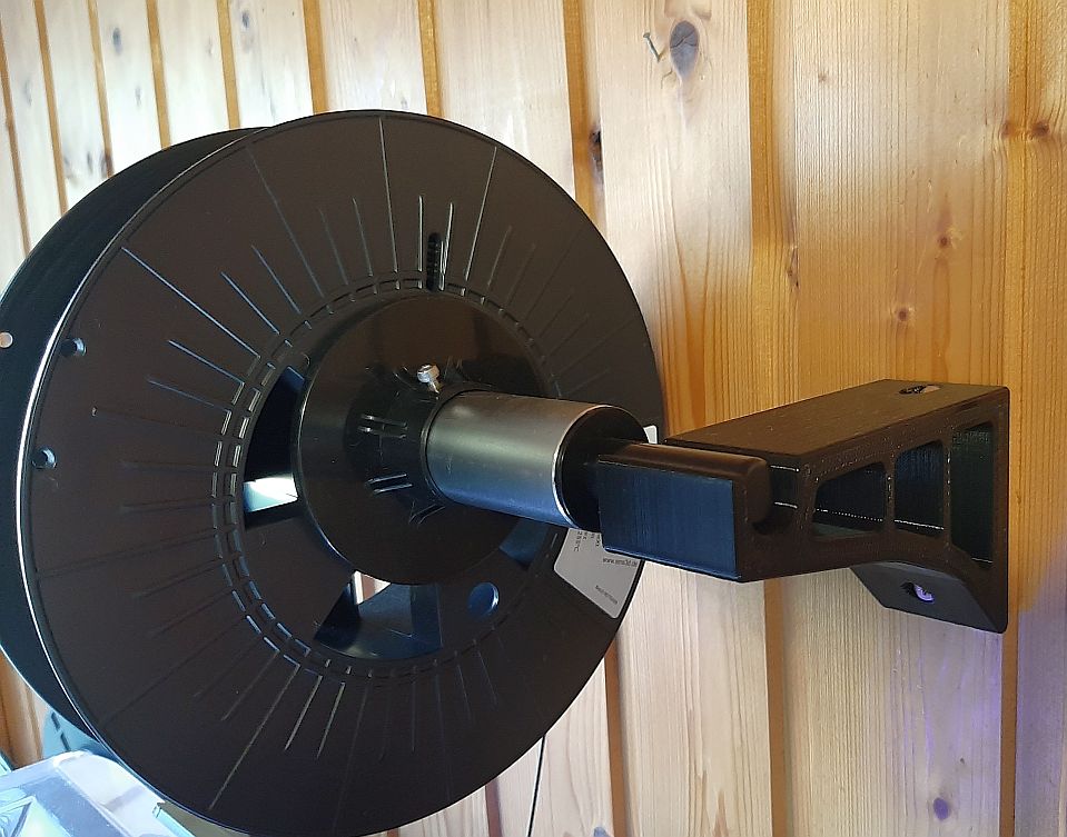 Wall hook for filament coil