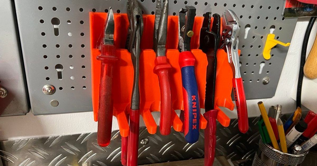 Allit universal Pliers holder by tonitom Download free STL model