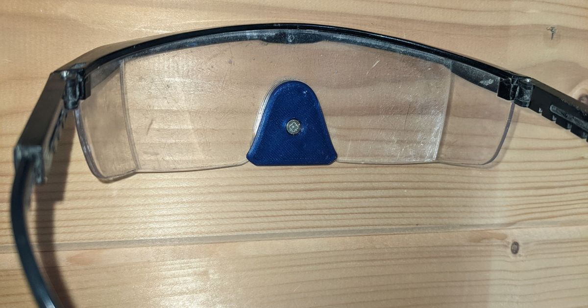 Holder for Safety goggles by HolzerMax Download free STL model