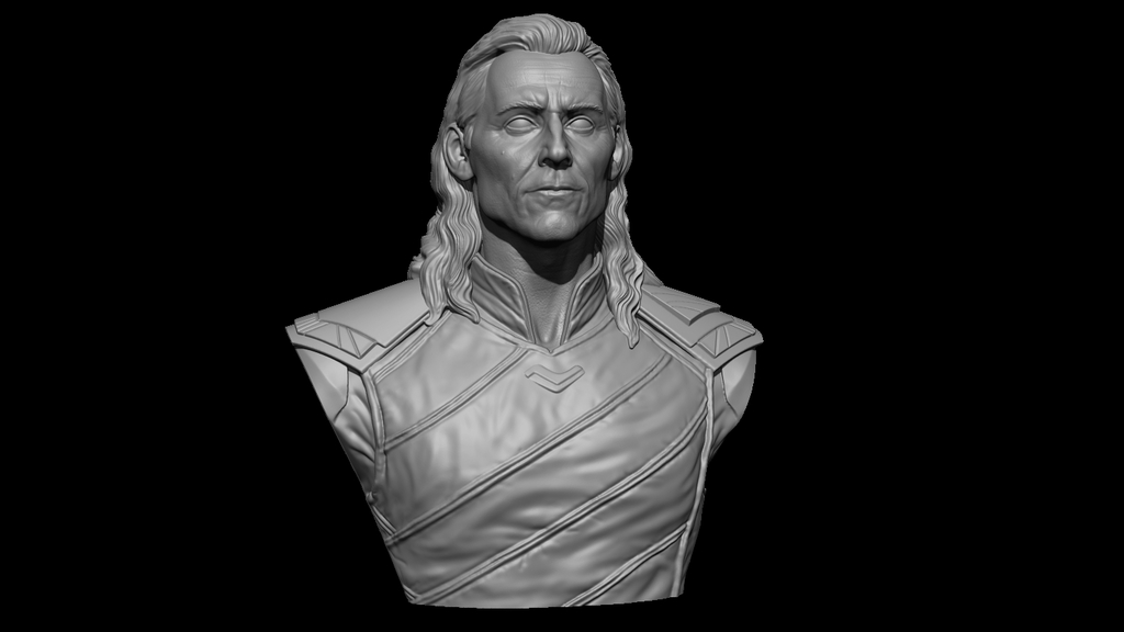 Miniatura 3 do modelo 3D Loki Bust