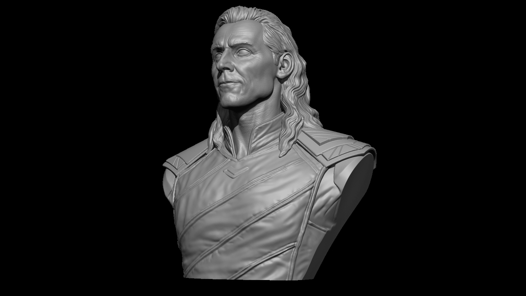 Miniatura 4 do modelo 3D Loki Bust