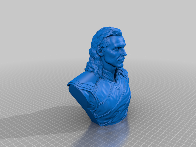 Miniatura 6 do modelo 3D Loki Bust
