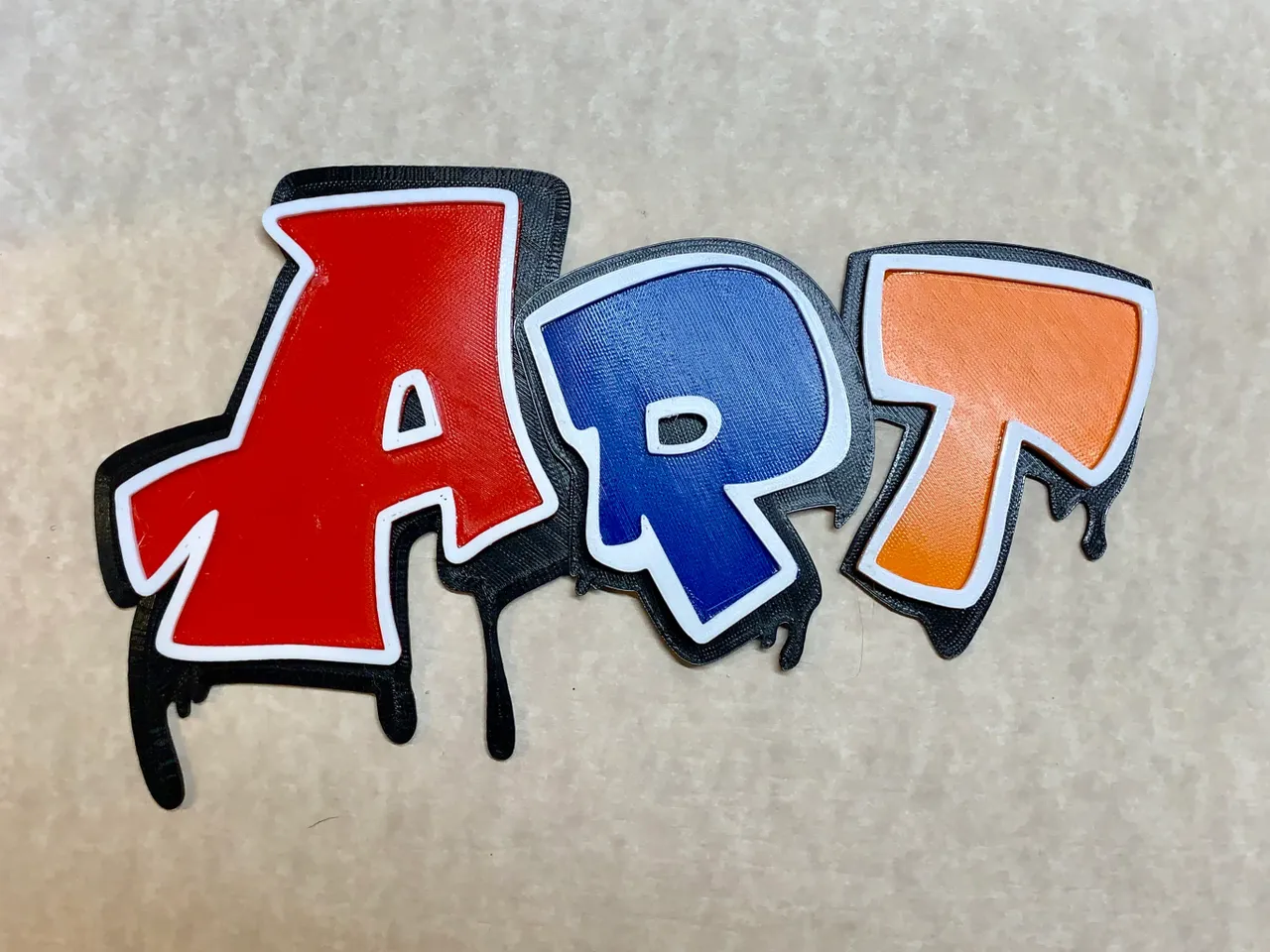 graffiti alphabet letter x by art g download free stl model printables com
