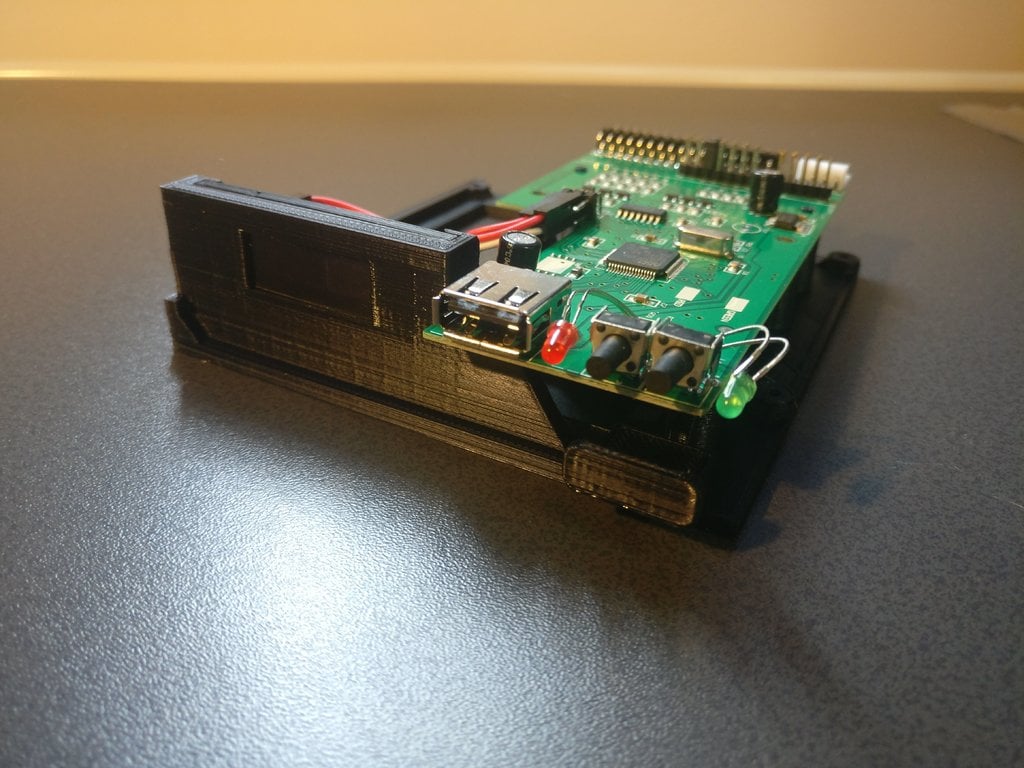 Amiga 500 OLED Gotek USB disk drive emulator base