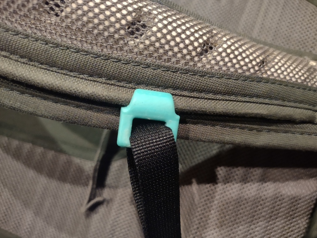 Chest Strap Rail Clip
