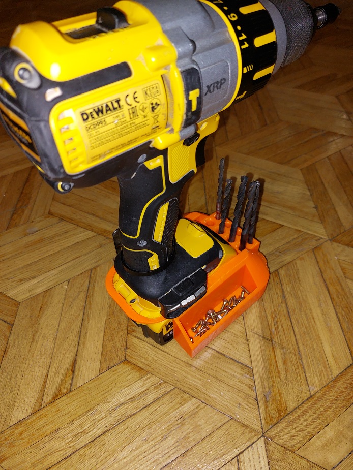 DeWALT hexbit, drill, screw and other things holder