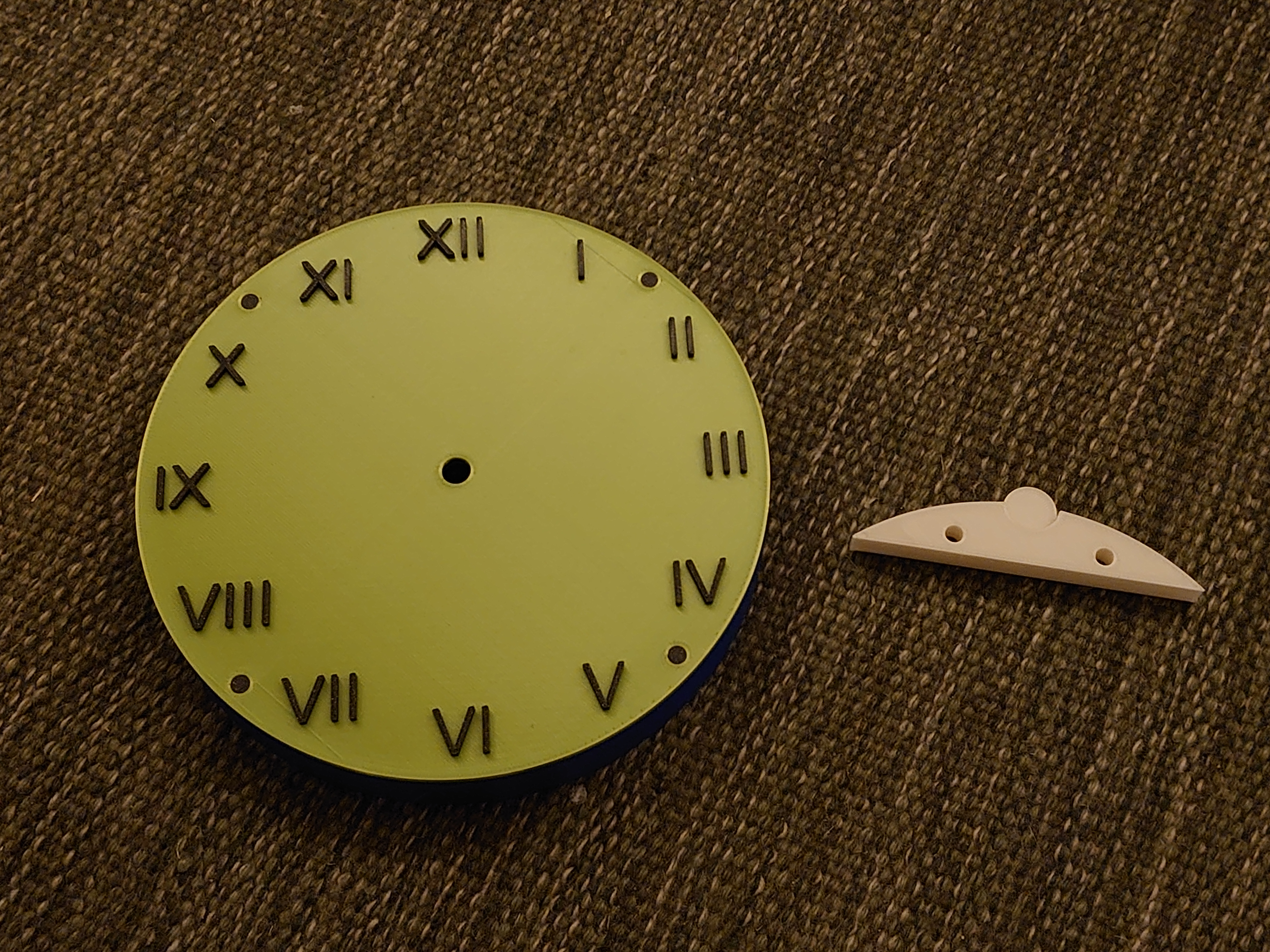 Hook to Wall Clock (See URL)
