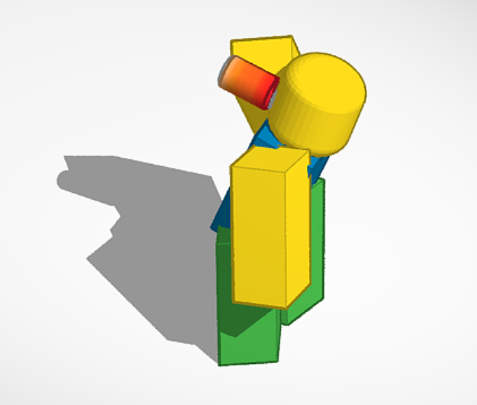 Forsaken Character/Noob drinking bloxy cola — miniatura 2