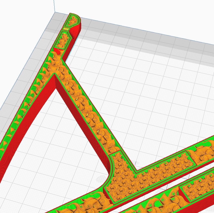 Miniatura 6 do modelo 3D Ski wall mount rack