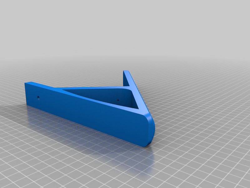 Miniatura 7 do modelo 3D Ski wall mount rack