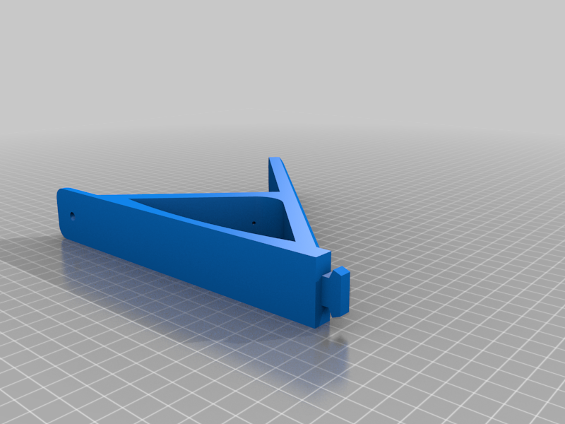 Miniatura 8 do modelo 3D Ski wall mount rack