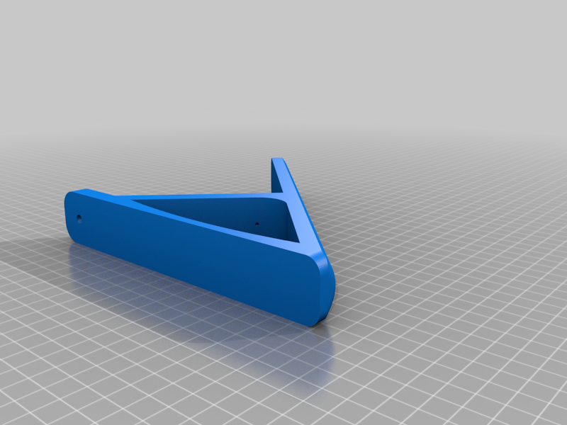 Miniatura 10 do modelo 3D Ski wall mount rack