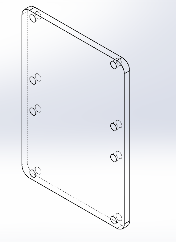 VESA Adapter 75 x 75 by 0d7i0s | Download free STL model | Printables.com