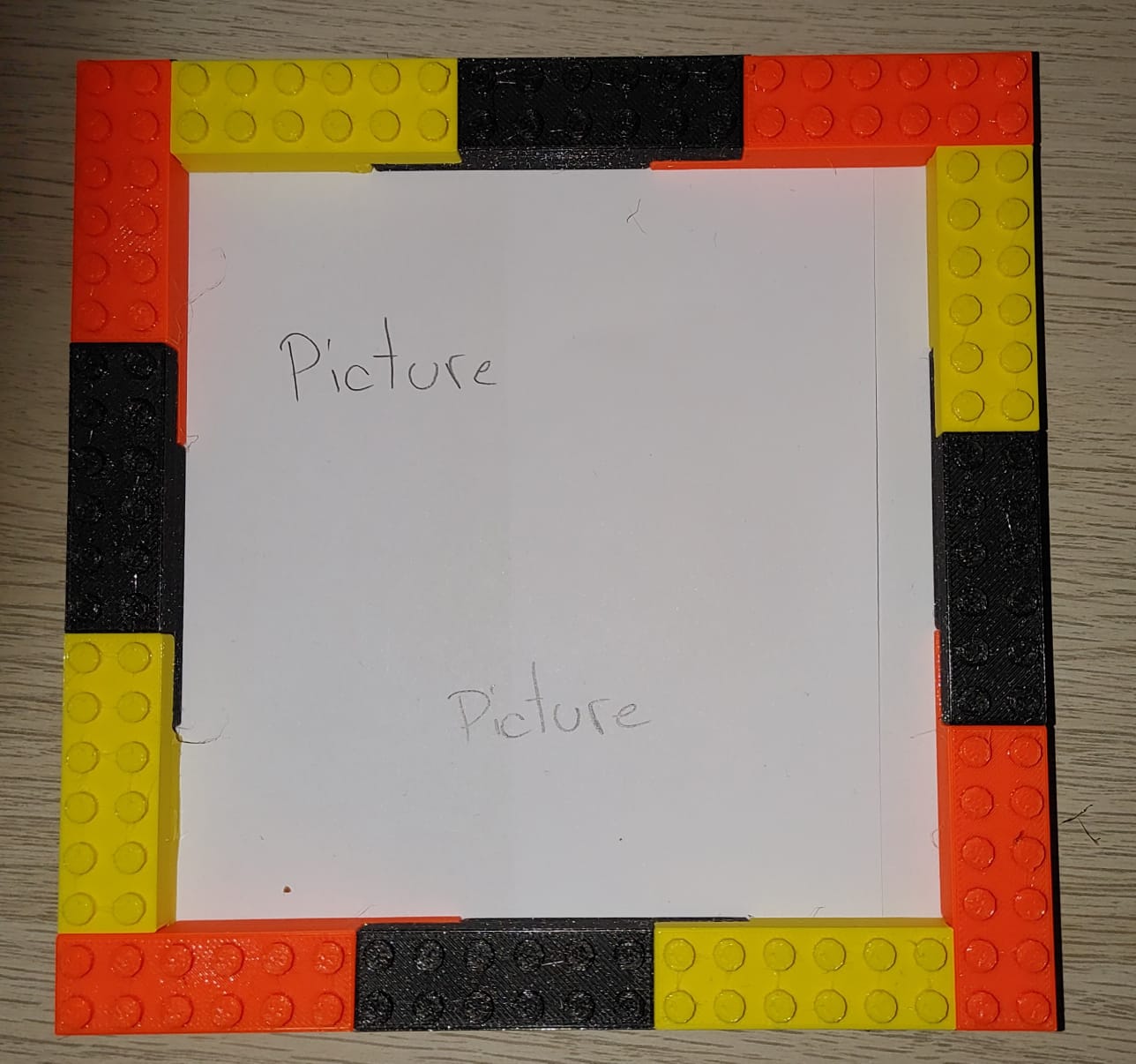 Lego Picture Frame by Leon Download free STL model