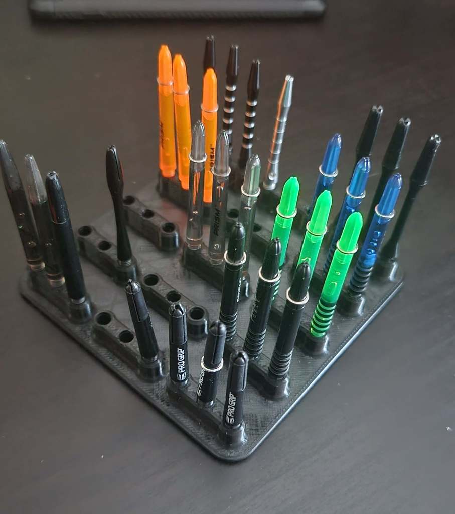 Dart Shaft Organizer V2 by itCarl Download free STL model