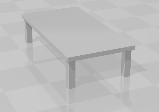 Basic Rectangular Table