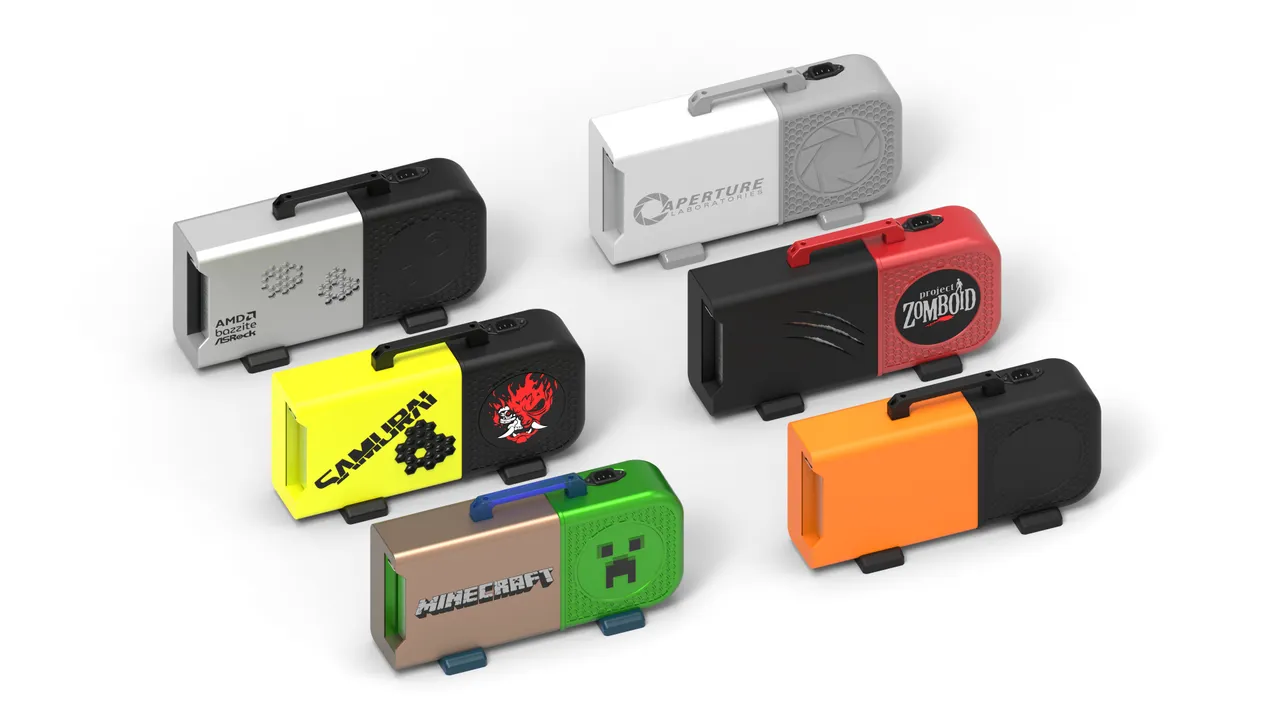 AMD BC-250 ＂Pitman＂ Case by WeskMods | Download free STL model