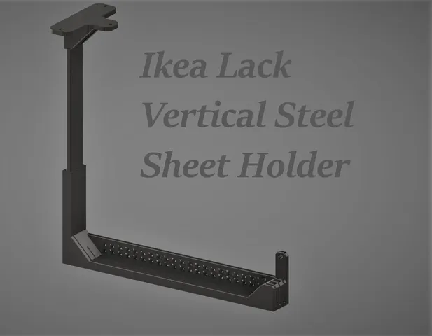 IKEA Lack Vertical Steel Sheet Holder