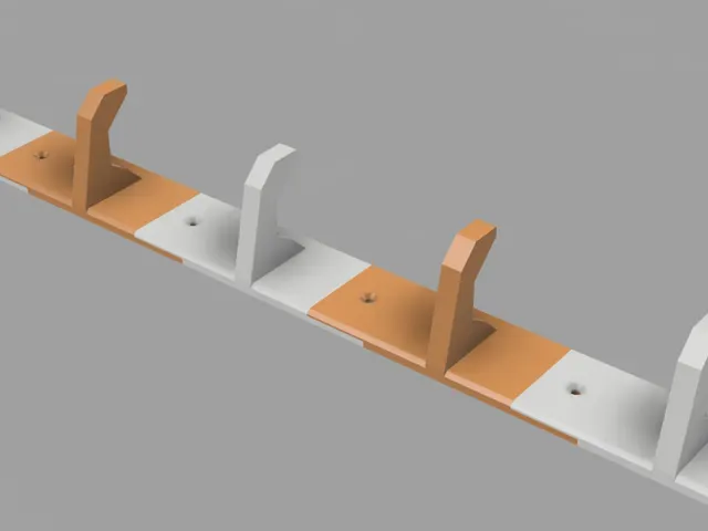 Stackable Modular Wall Hook