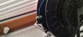 Filament cleaner wiper filter for PTFE tubes