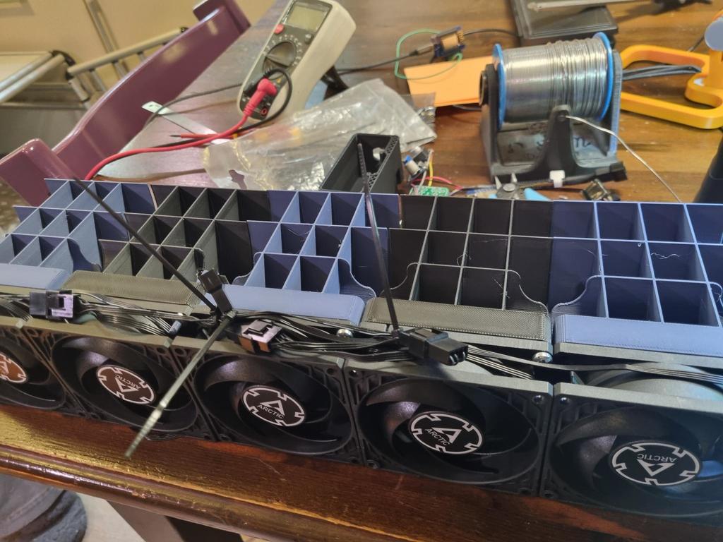 Heizungsunterstützung (5X 80mm Fan)