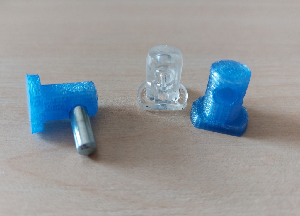 Miniatura 3 do modelo 3D Hidden Shelf Pin