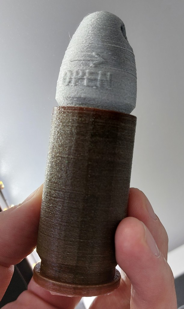 Bullet Cash Container