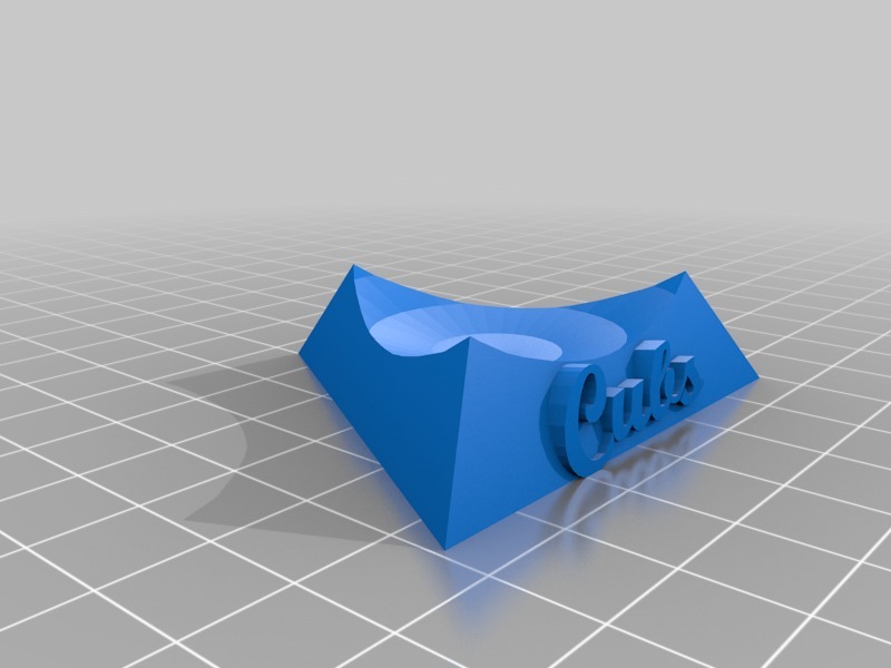 Miniatura 19 do modelo 3D Triangular Baseball Display