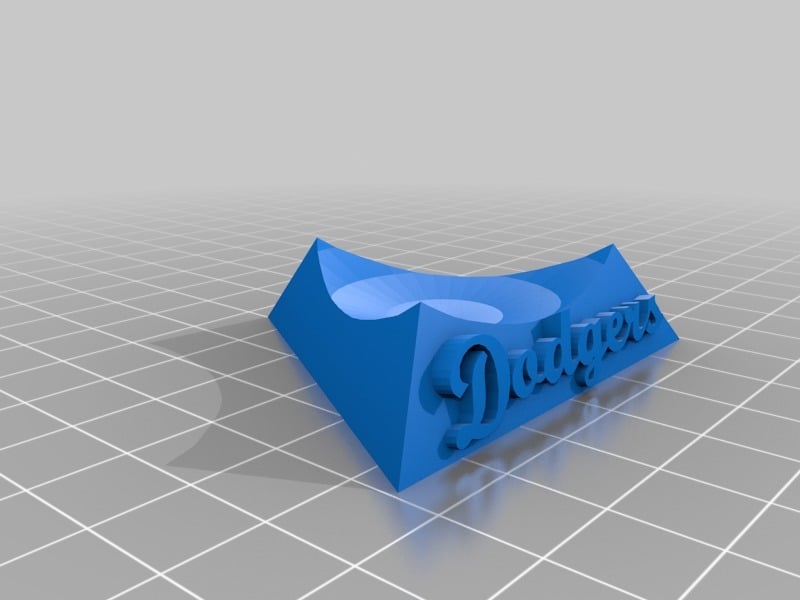 Miniatura 20 do modelo 3D Triangular Baseball Display