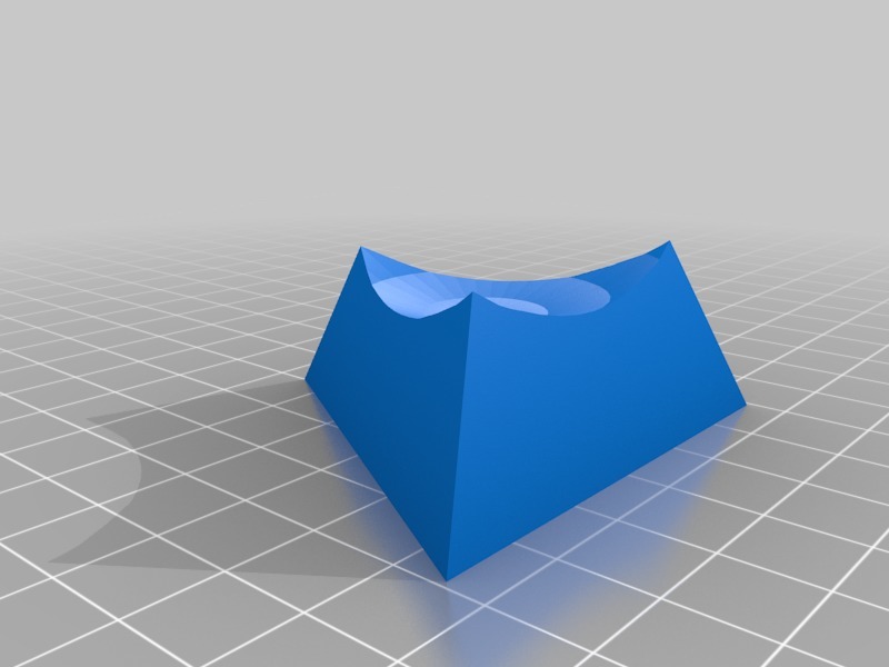 Miniatura 3 do modelo 3D Triangular Baseball Display
