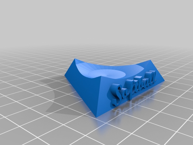 Triangular Softball Display — thumbnail 3