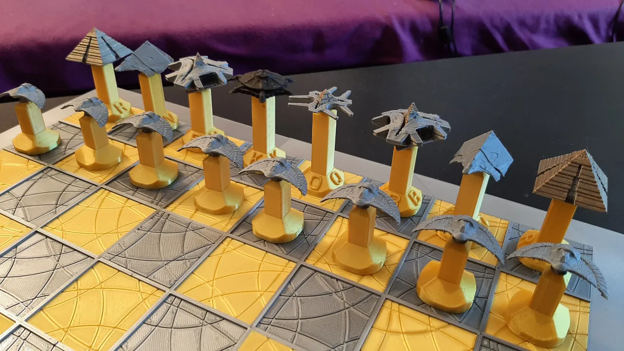 Stargate Chess by Martin, Download free STL model