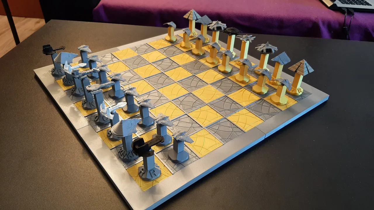 Stargate Chess by Martin, Download free STL model