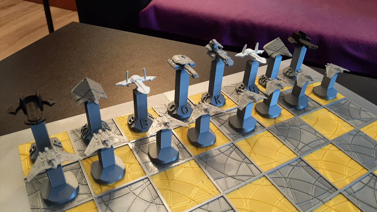 Stargate Chess by Martin, Download free STL model