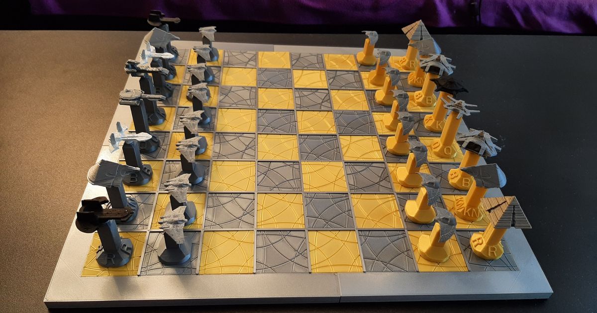 Stargate Chess by Martin, Download free STL model