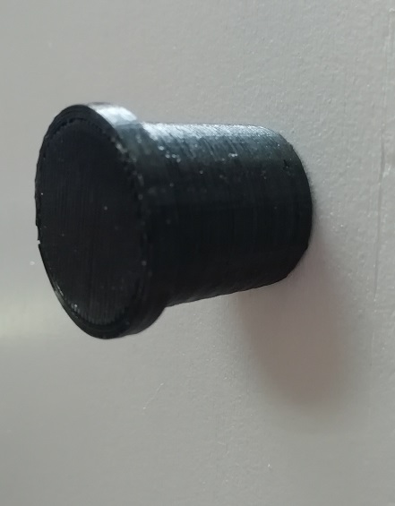 Miniatura 2 do modelo 3D modular hook with invisible screw