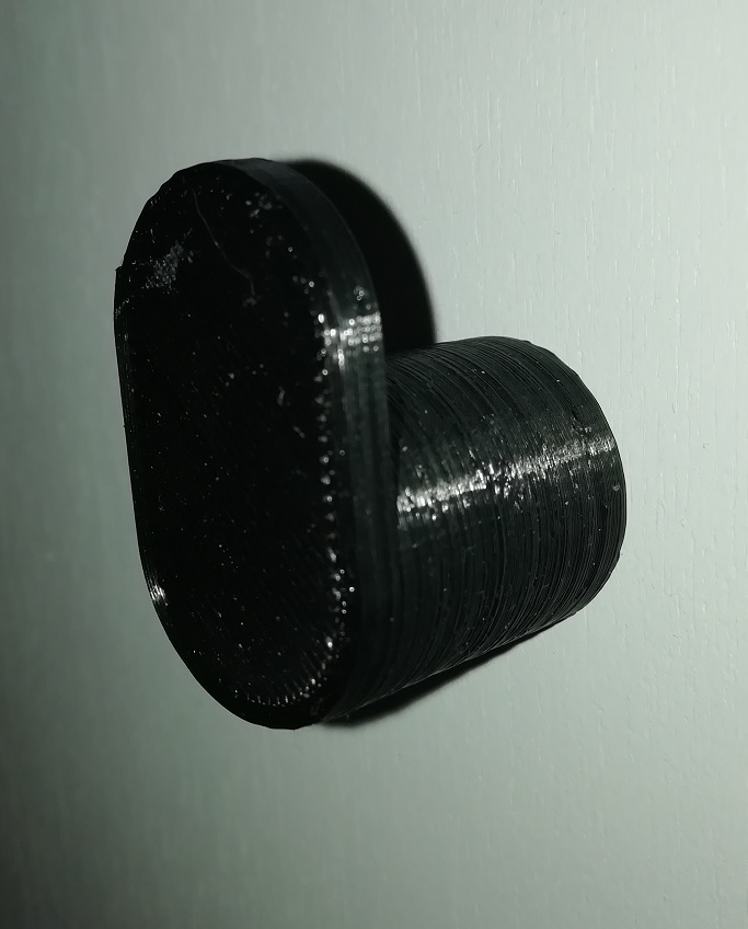 Miniatura 3 do modelo 3D modular hook with invisible screw