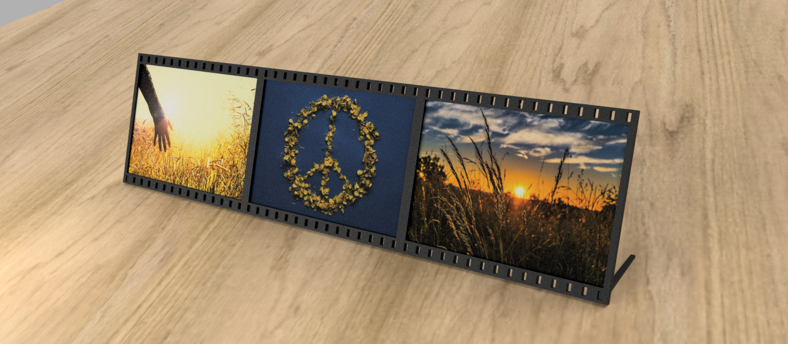 Film Strip Picture Frame - Parametric