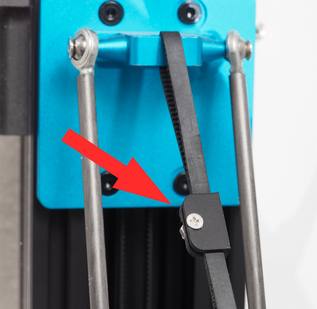 Tevo Little Monster Extruder Belt Clip