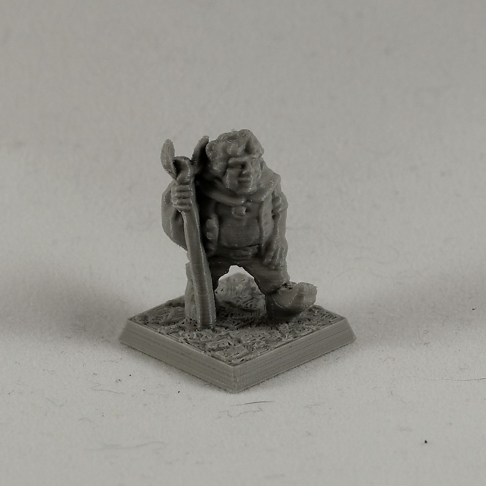 Halfling wanderer 28mm (Supportless, FDM friendly) — 2