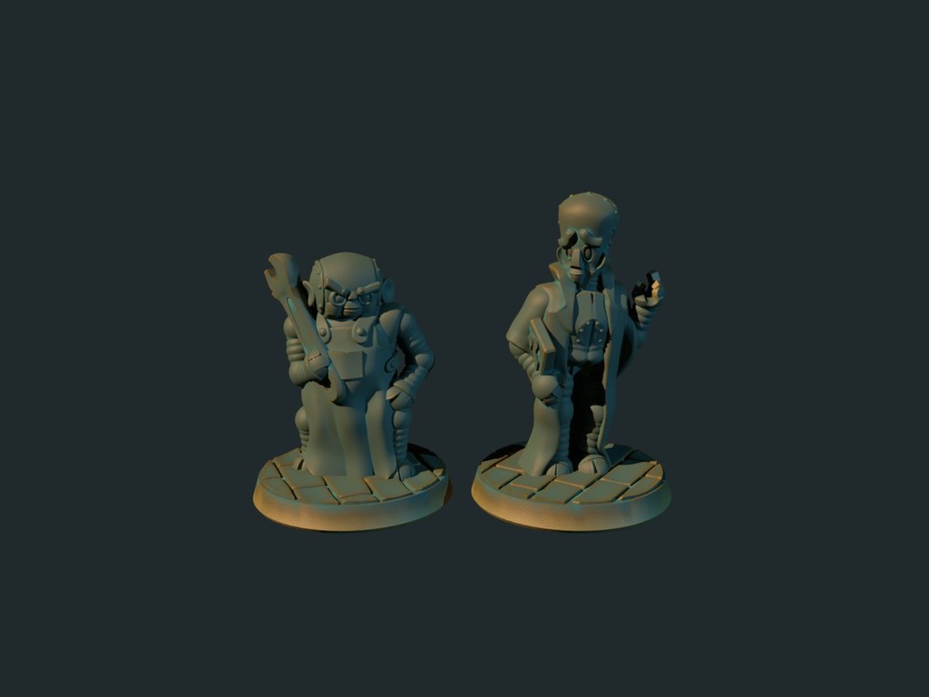 Trurl and Klapaucius (supportless, FDM-friendly)