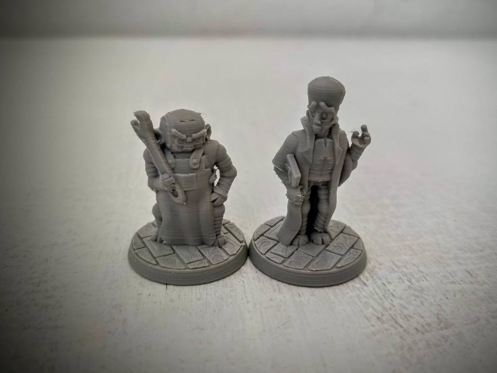 Trurl and Klapaucius (supportless, FDM-friendly) — 2