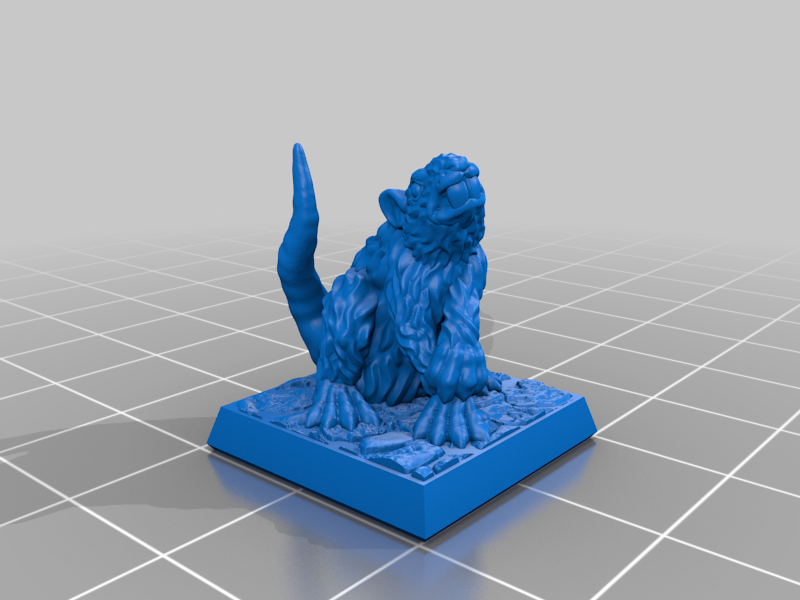 Giant rat (supportless, FDM friendly) — 4