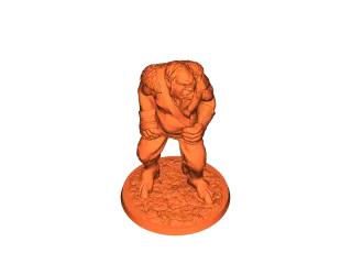 3D Printable Blobmaid, Presupported