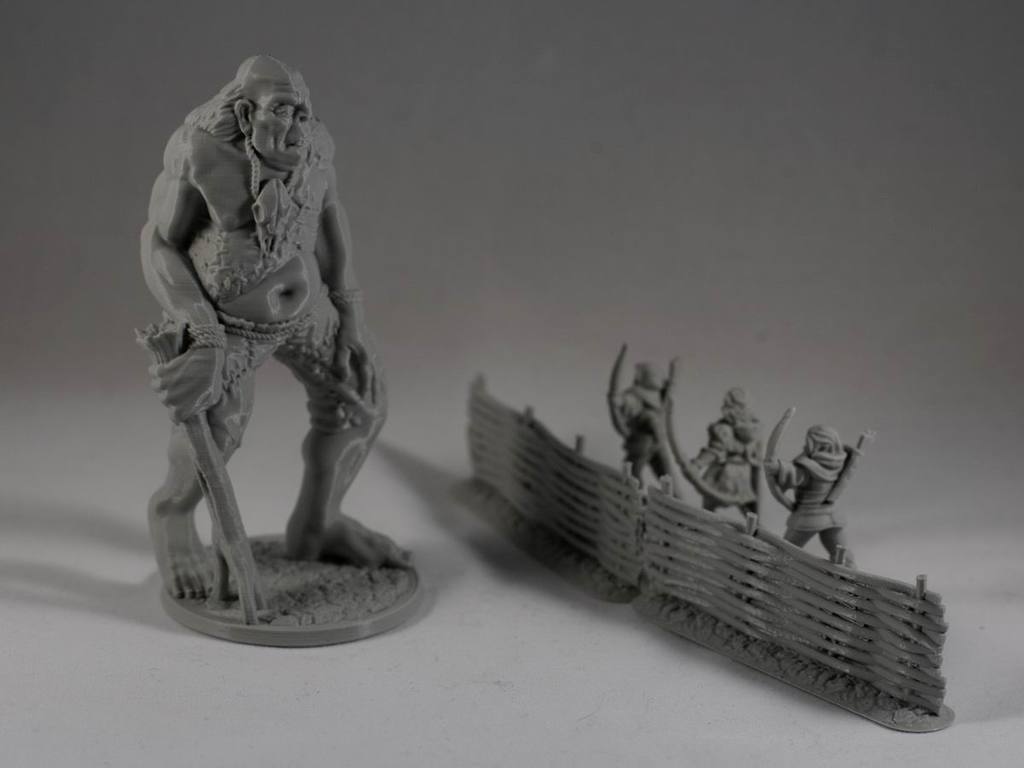 Wicker fence (Supportless, FDM friendly) — 3