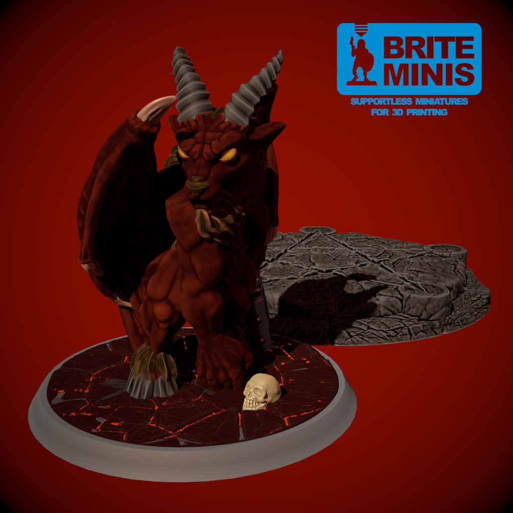 Pentagram stone circle (supportless, FDM friendly) — 4
