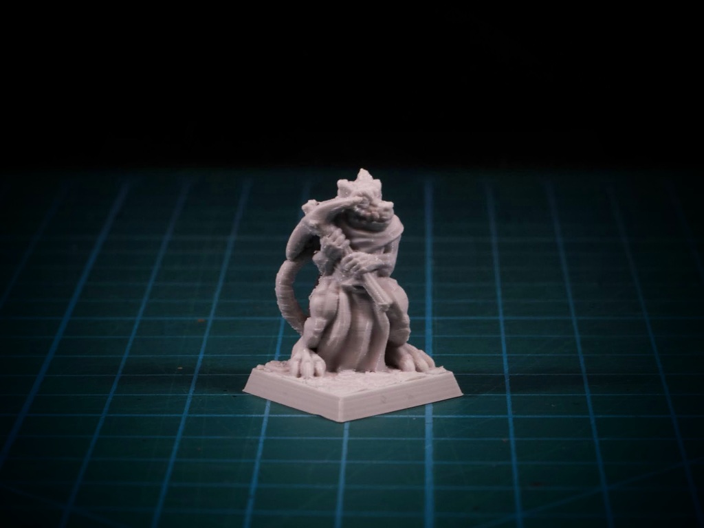Kobold 28mm (supportless, FDM friendly) — 2