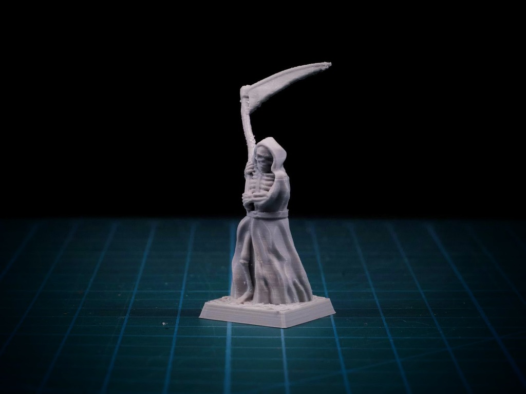 Grim Reaper 28mm (supportless, FDM friendly) — 2